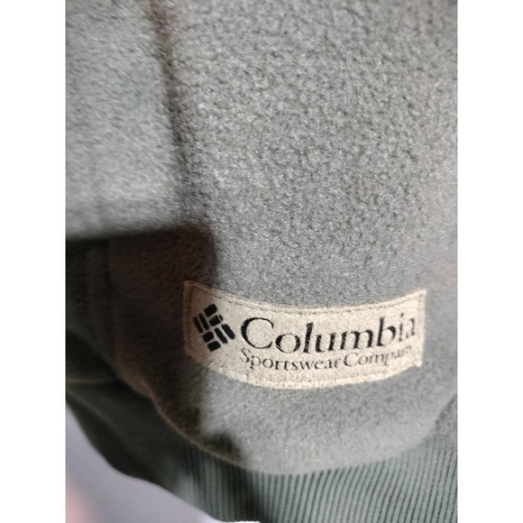 Columbia green jacket vest with pockets men's medium - Picture 4 of 7